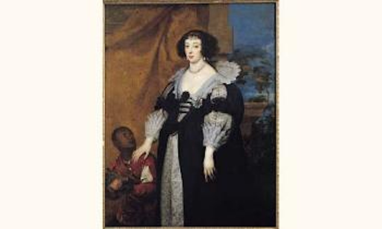 Portrait of Henriette de Lorraine by Anthony van Dyck