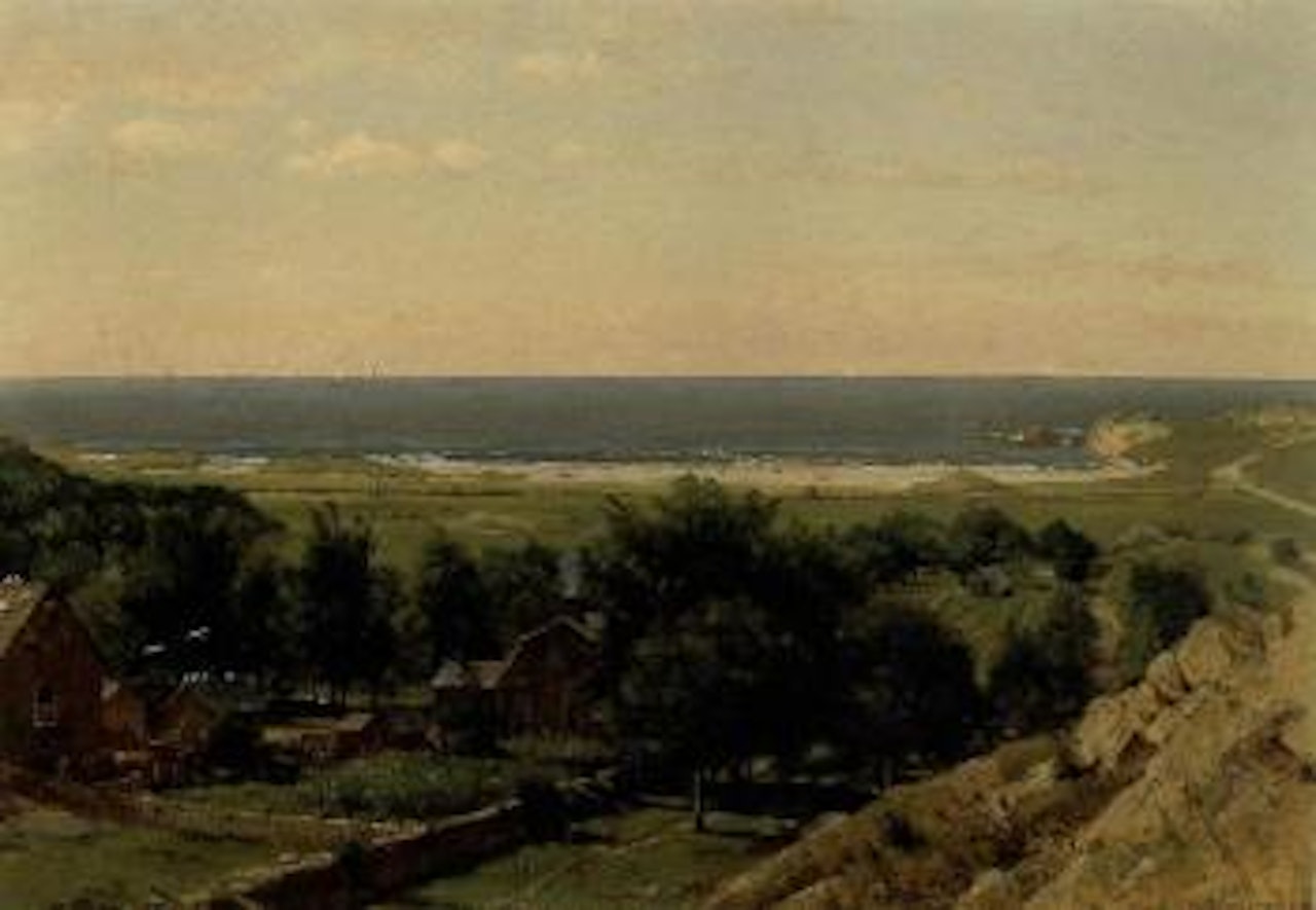 Home by the sea, Newport by Worthington Whittredge