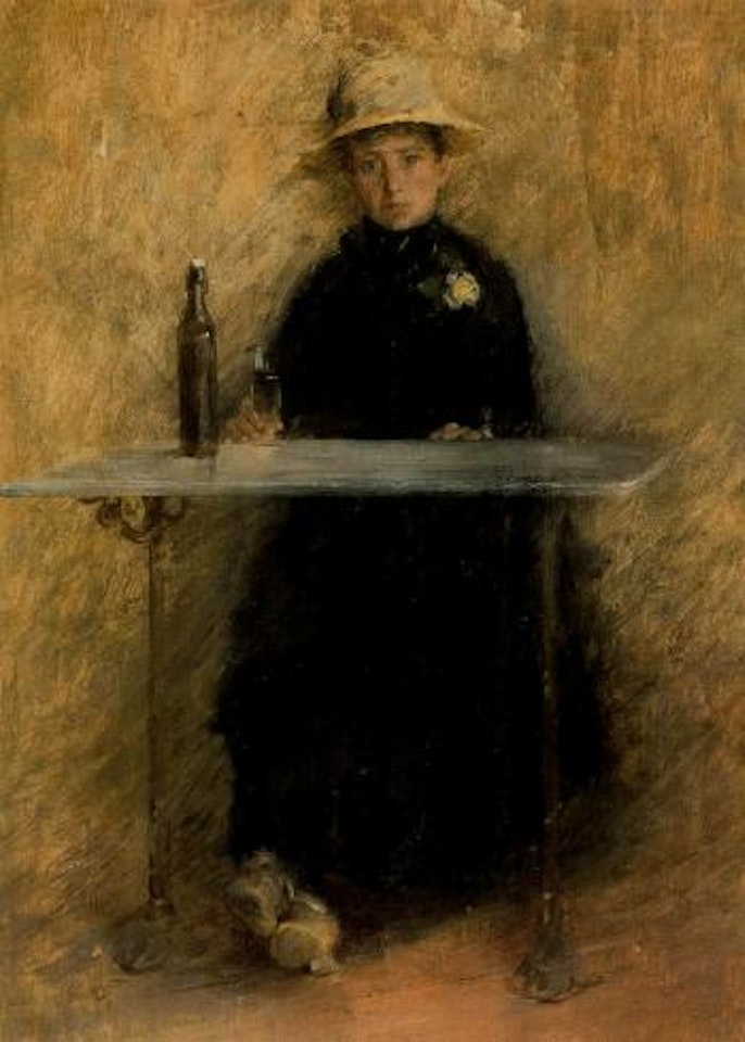 Portrait of Madame Baudy by Theodore Robinson