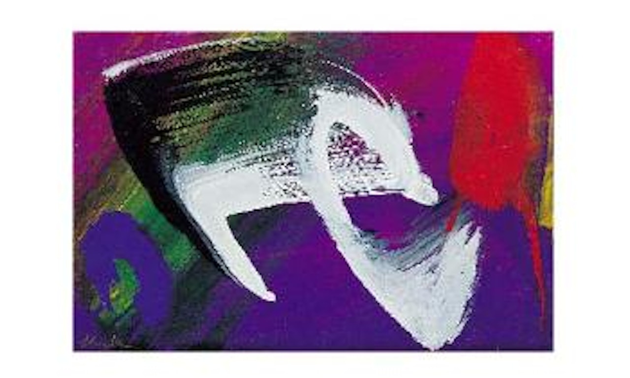 Composition fond mauve by Gerard Schneider