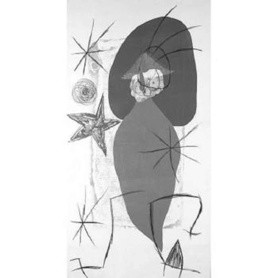 La folle au piment rageur by Joan Miró