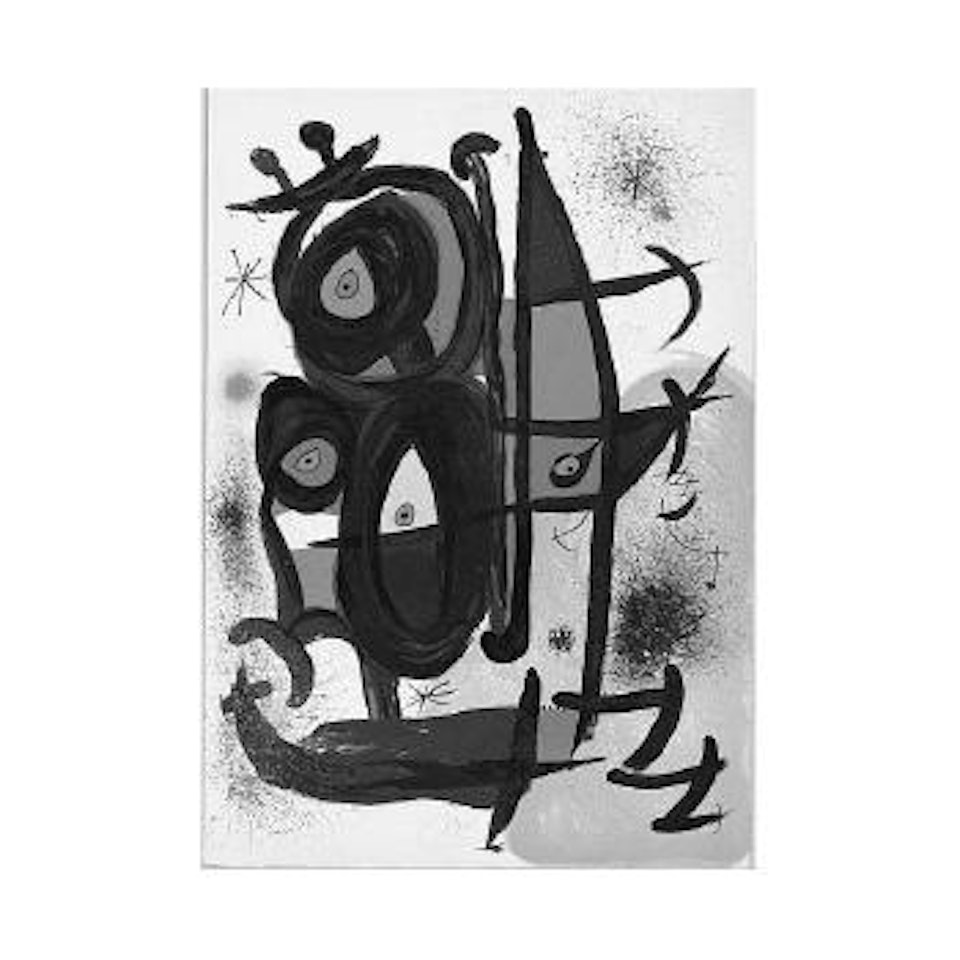 Friends of the Musoe d'Art Moderne, Paris by Joan Miró