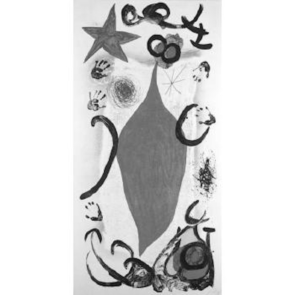 La grande ecaillere by Joan Miró