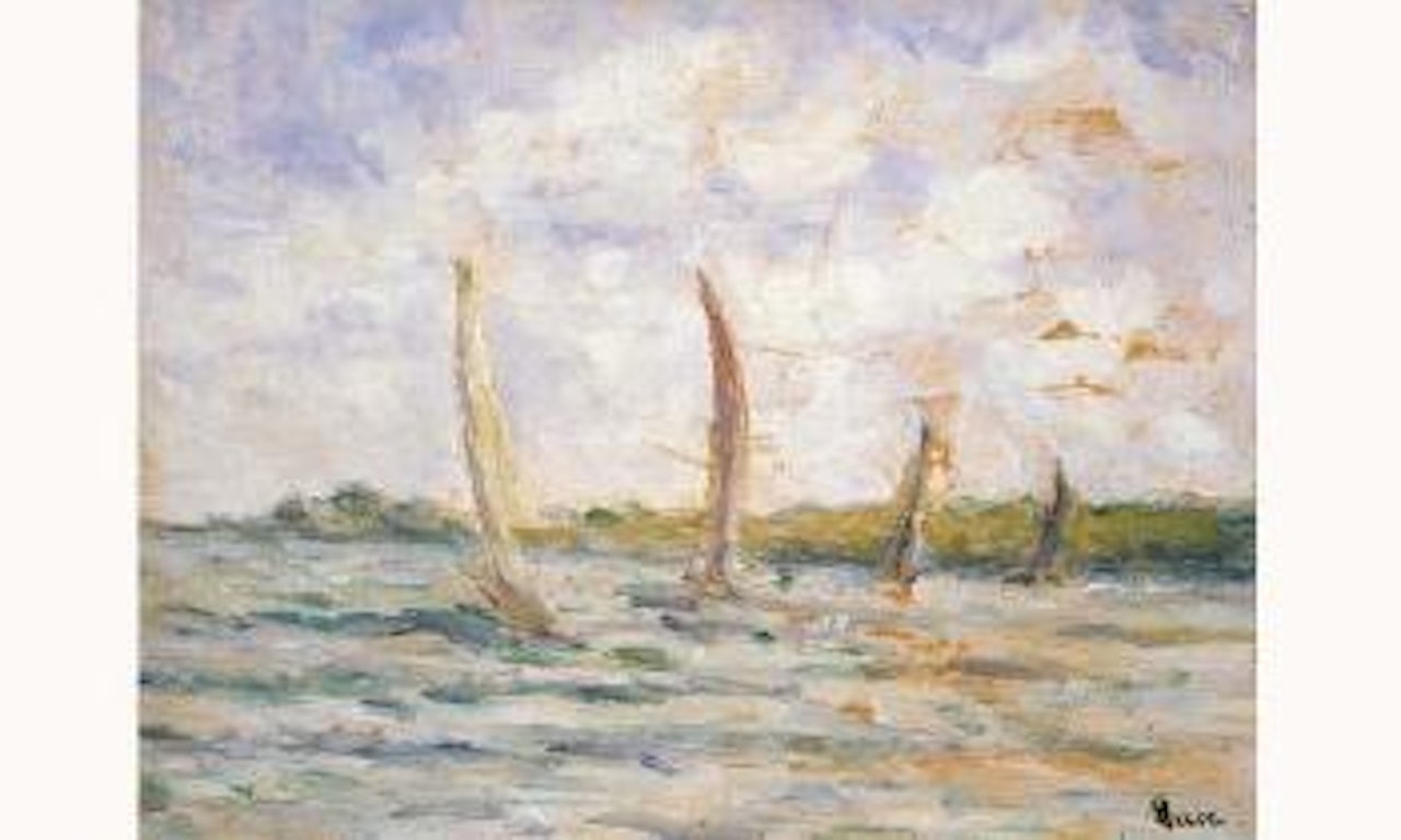 Regates by Maximilien Luce