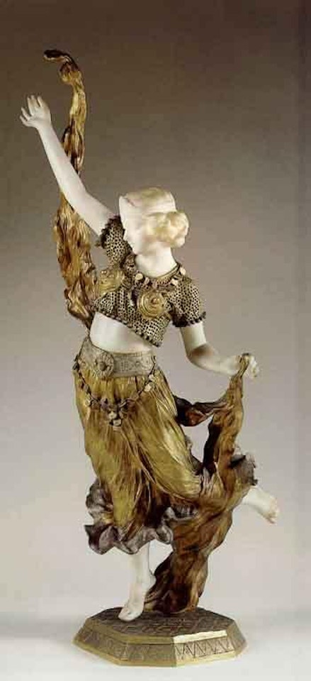 Oriental dancer by A Gori