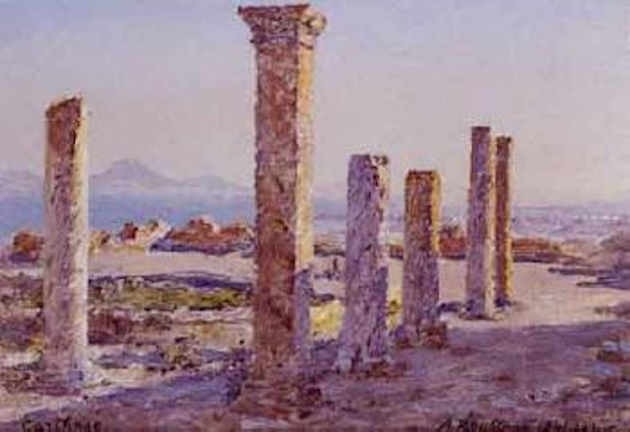 Carthage ruins by Alexandre Roubtzoff