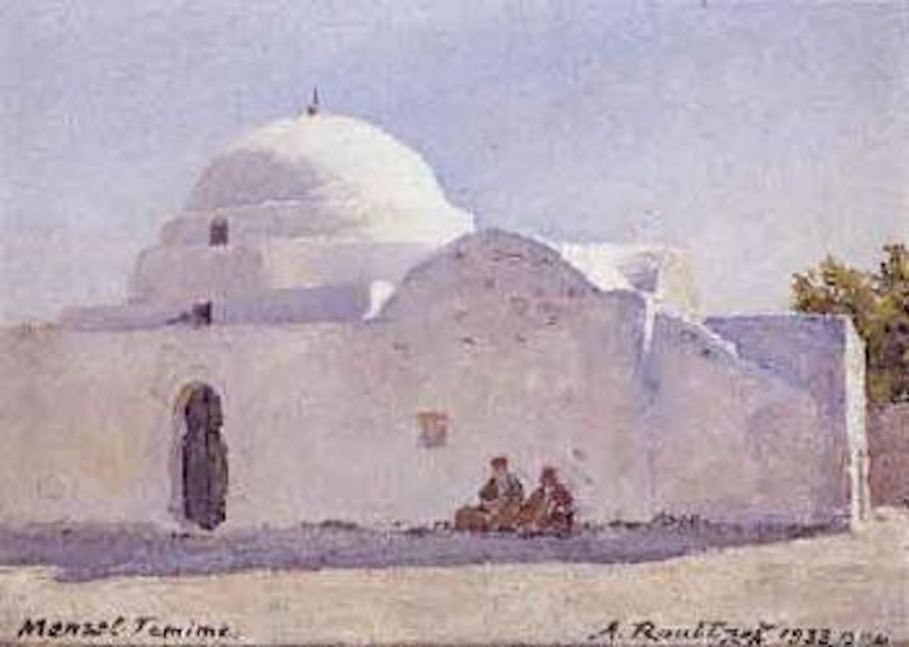 Douar a Menzel Temme by Alexandre Roubtzoff