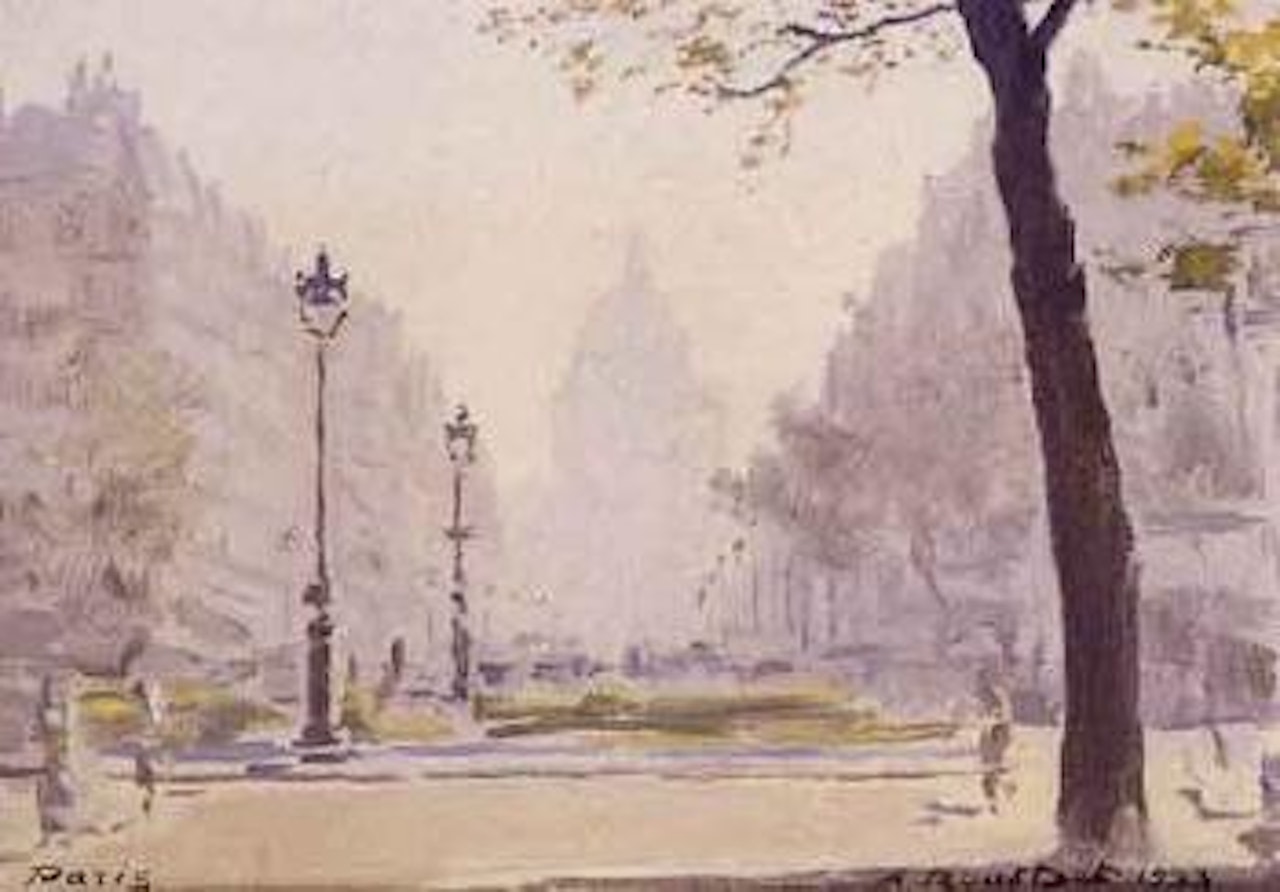 Paris by Alexandre Roubtzoff