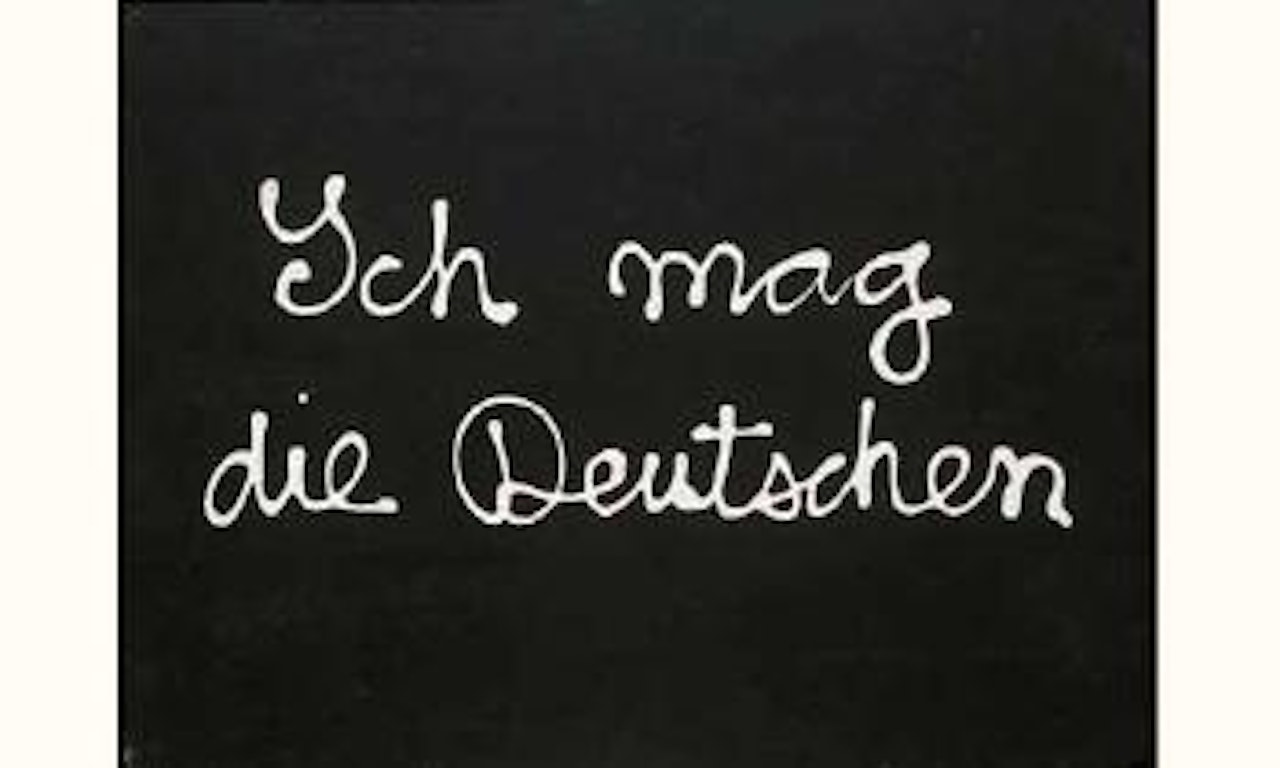 Ich mag die Deutschen by Ben Vautier