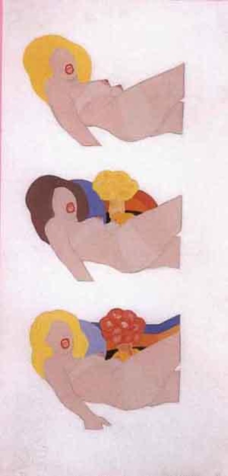 Study for great American nude by Tom Wesselmann