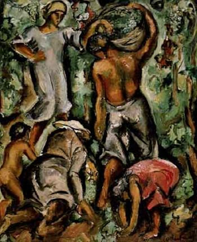 Vendangeurs a Florence by Othon Friesz