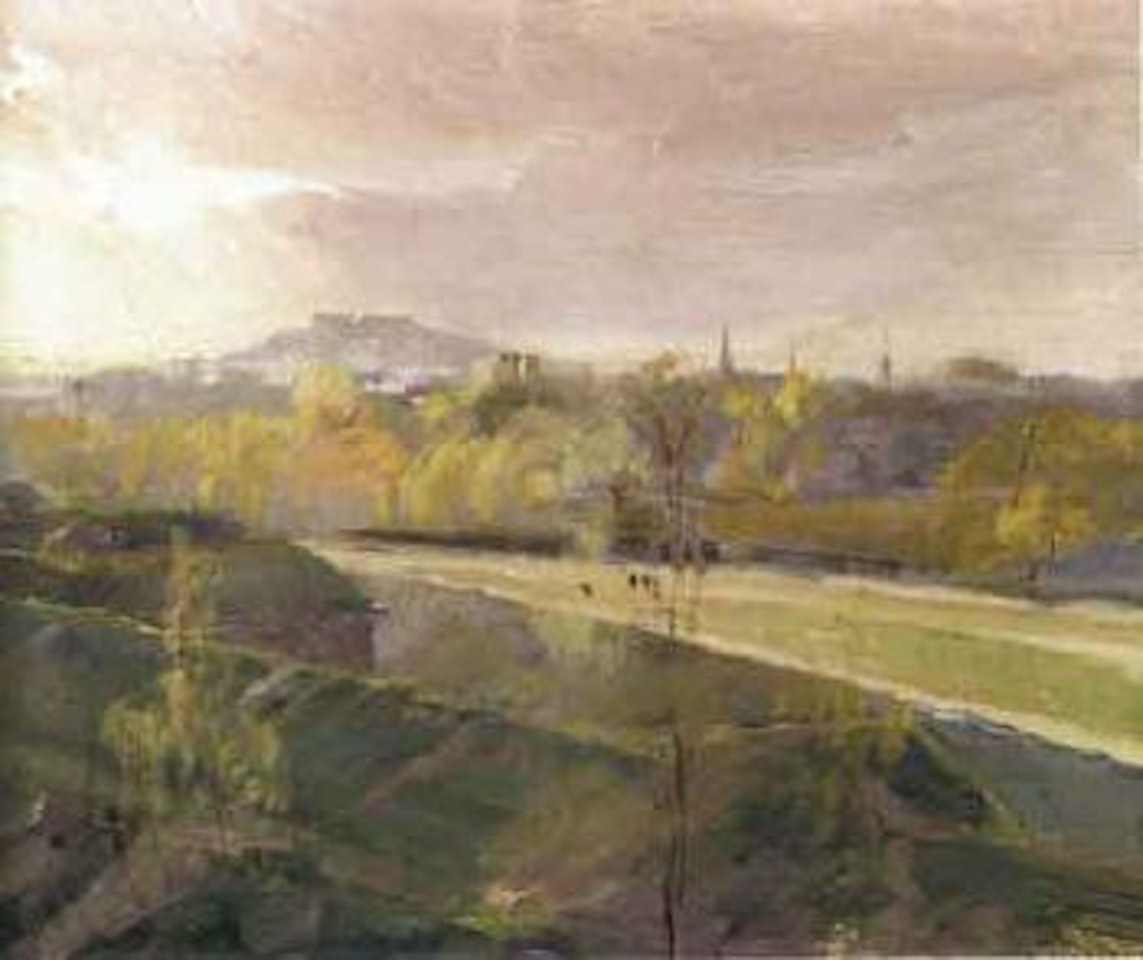 Parisian view by Albert Edelfelt