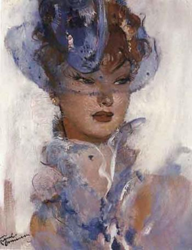 Sphinx by Jean Gabriel Domergue