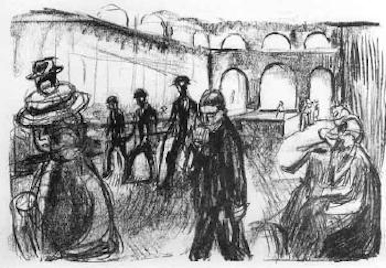 Sanatorium in Wiesbaden by Edvard Munch