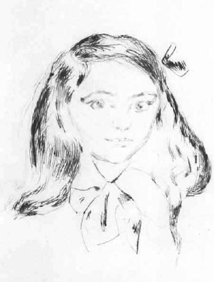 Paul Cassierer's daughter by Edvard Munch