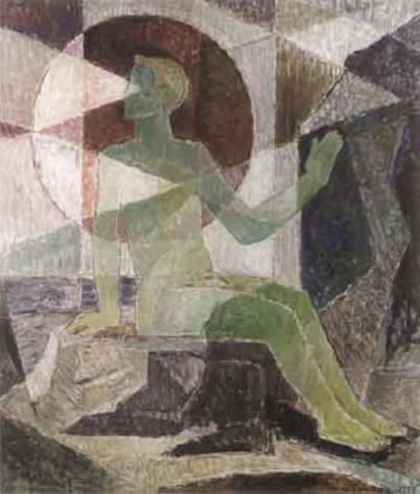 The artist's sister by Reidar Särestöniemi