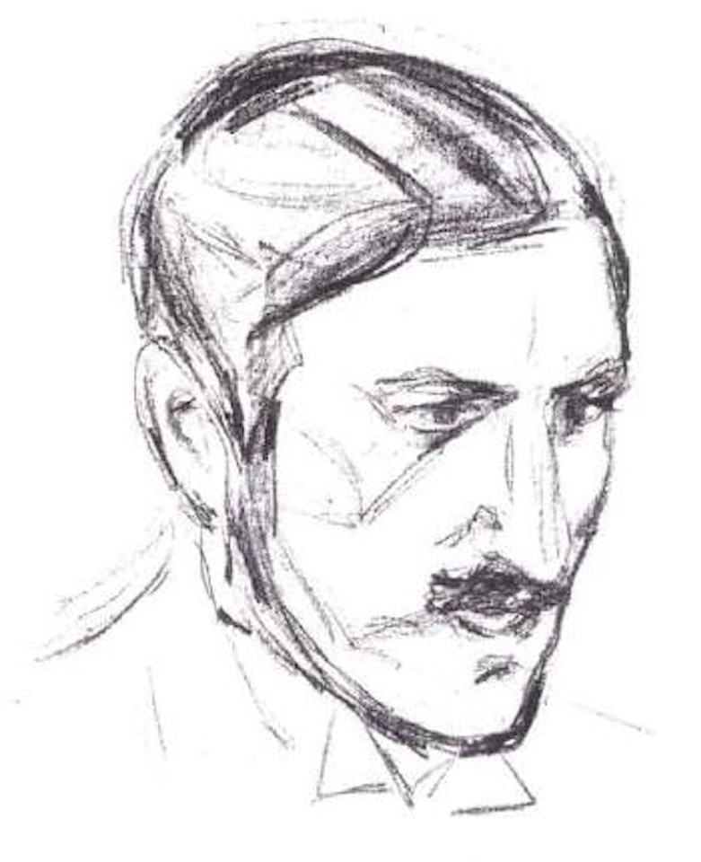 Arnstein Arneberg by Edvard Munch