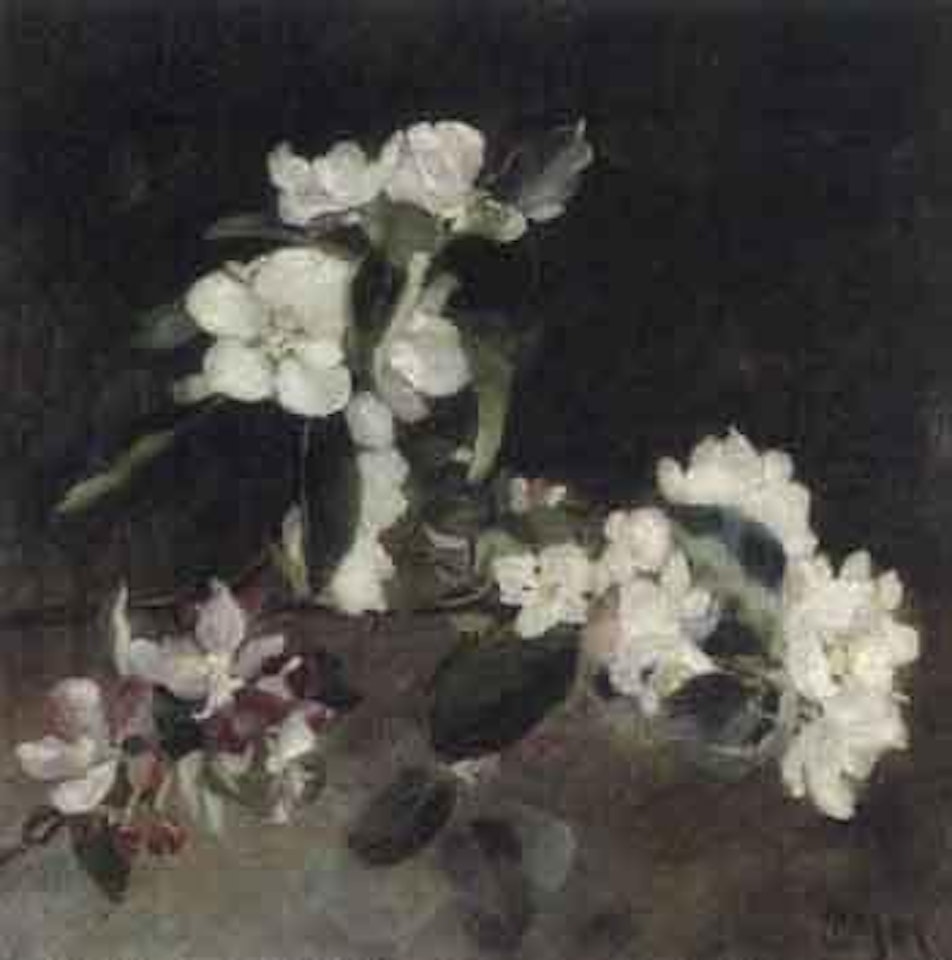 Branch with cherry blossom by Peder Mork Monsted