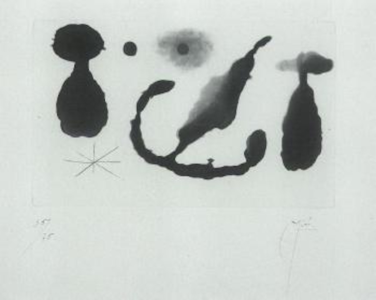 Saint James Park au Crepuscule by Joan Miró