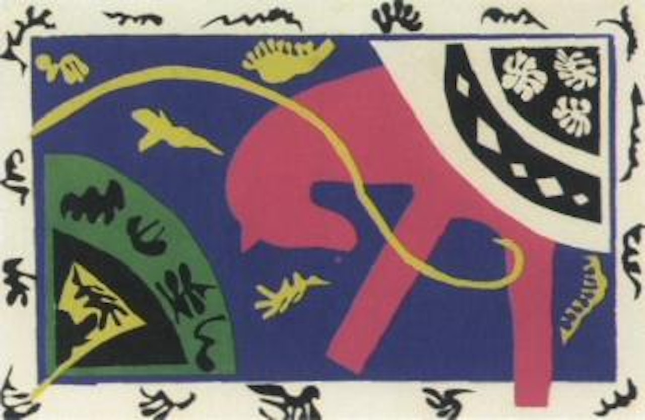 Jazz, le cheval, l'ecuyere et le clown by Henri Matisse