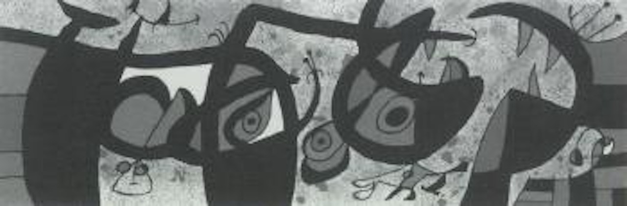 Le lezard aux plumes d'or by Joan Miró