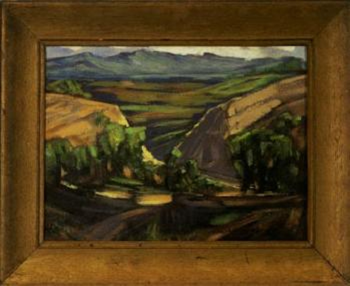California landscape by William Wendt