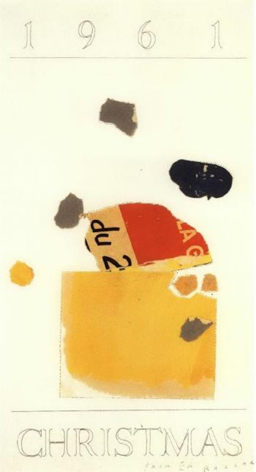 Christmas by Ed Ruscha
