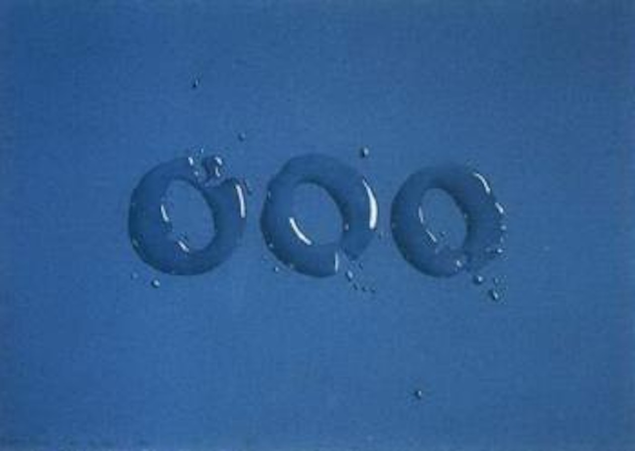 Zero zero zero by Ed Ruscha