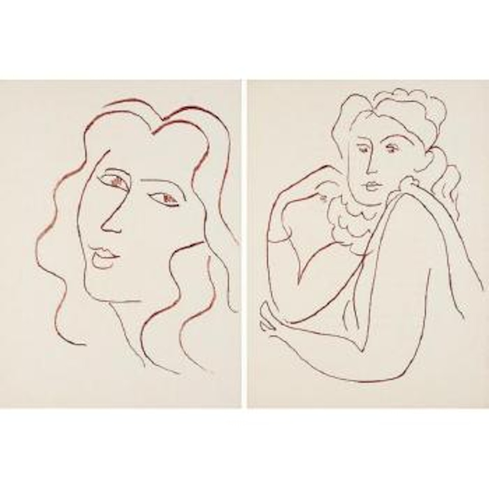 Ronsard, florilege des amours by Henri Matisse