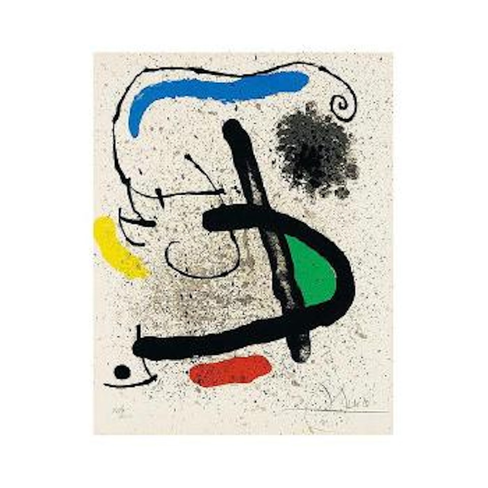 Philippe Denis, cahier d'ombres by Joan Miró