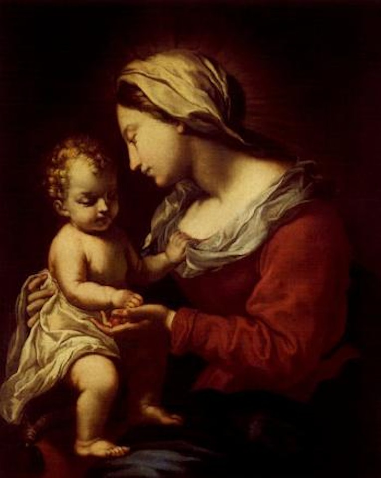 Madonna and Child by Roman School