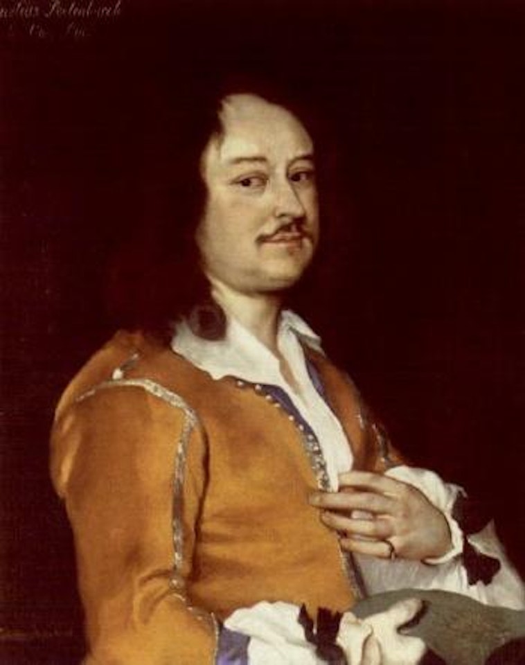Portrait of a man, wearing an ochre by Jacob van Loo