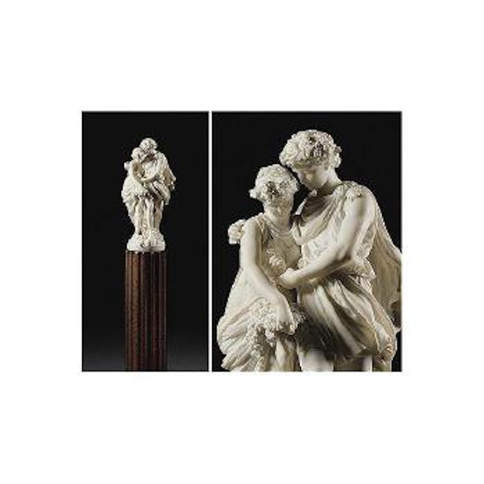 Arcadian lovers by Mathurin Moreau