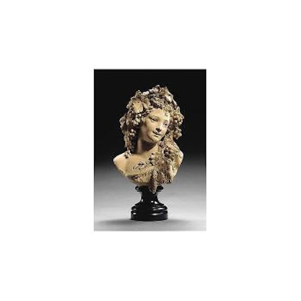 Bust of Bacchante by Albert-Ernest Carrier-Belleuse