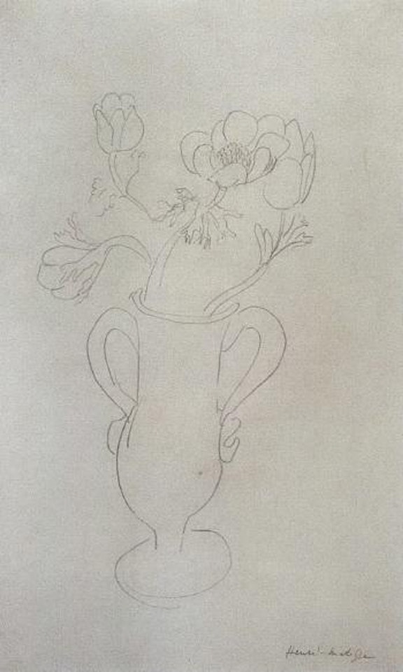 Vase de fleurs by Henri Matisse