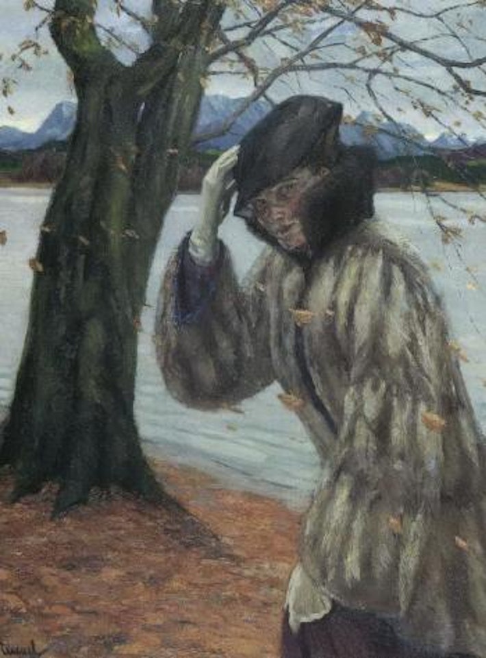 Autumn wind by Edward Cucuel