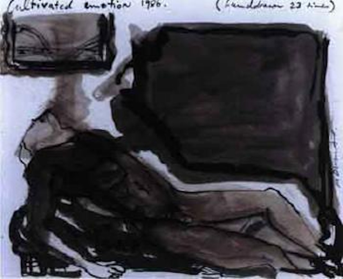 Cultivated emotion by Marlene Dumas