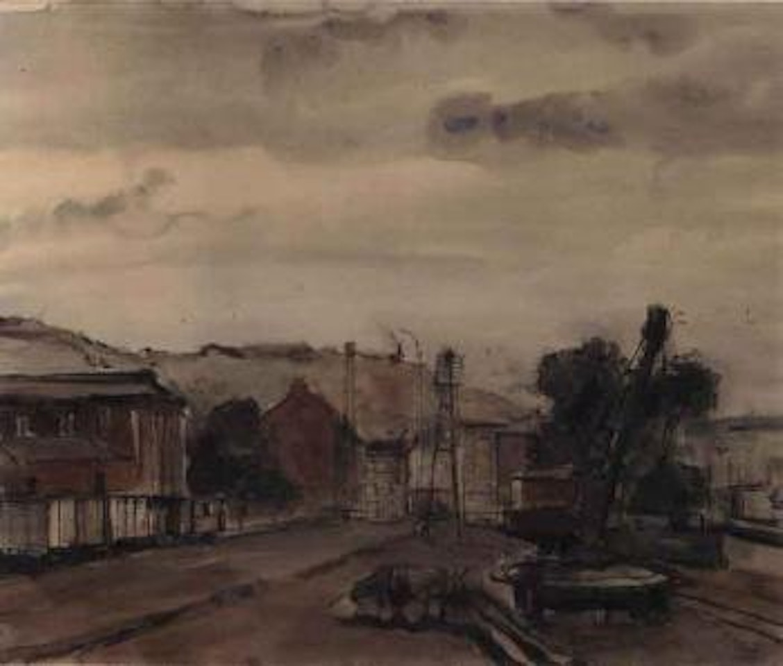 Gare de statte by Paul Delvaux