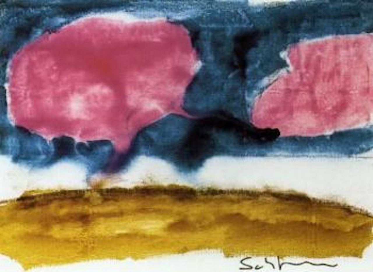 Landscape by Mario Schifano