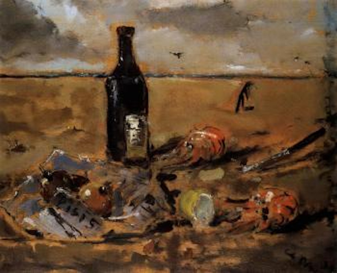 Marine still life by Filippo de Pisis