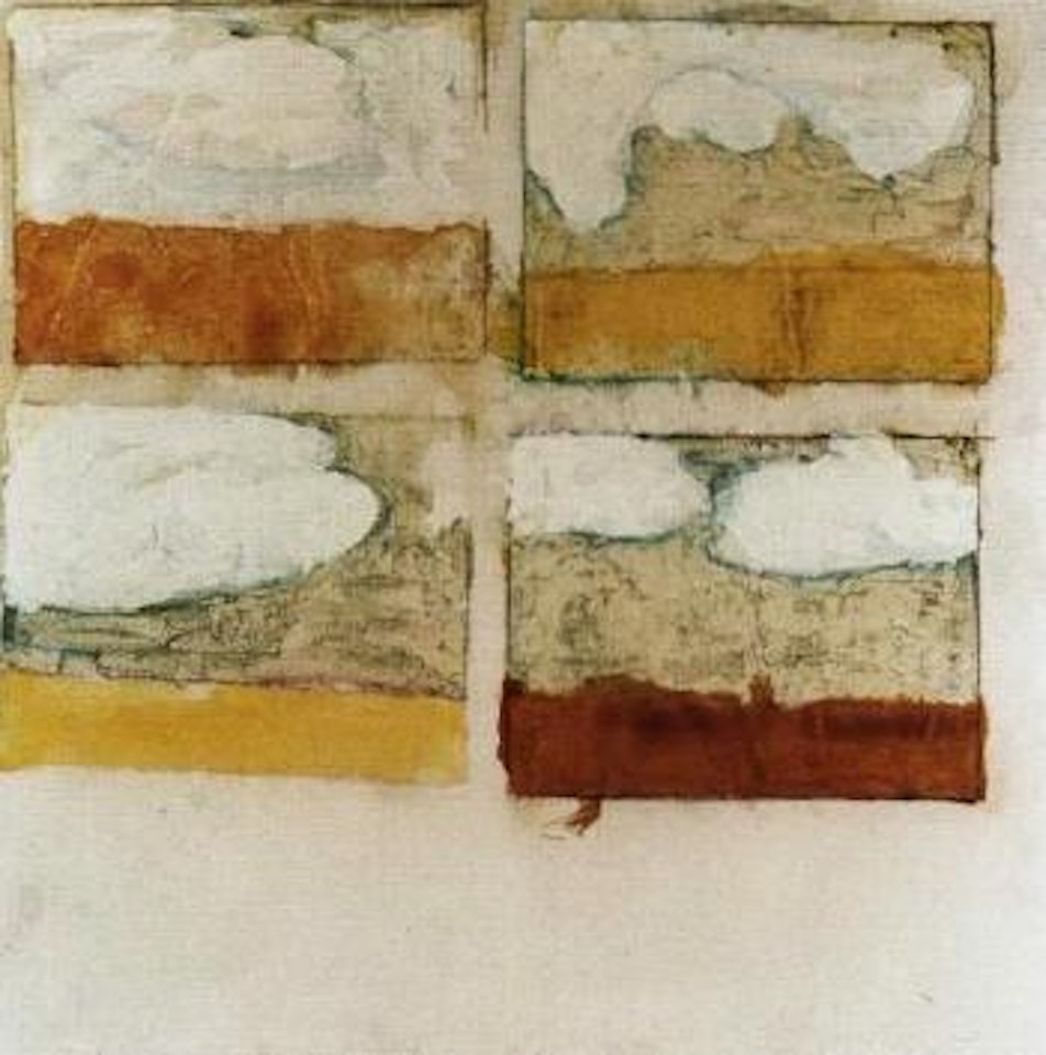 Four details by Mario Schifano