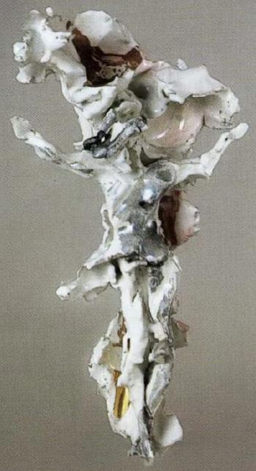 Crucifix by Lucio Fontana