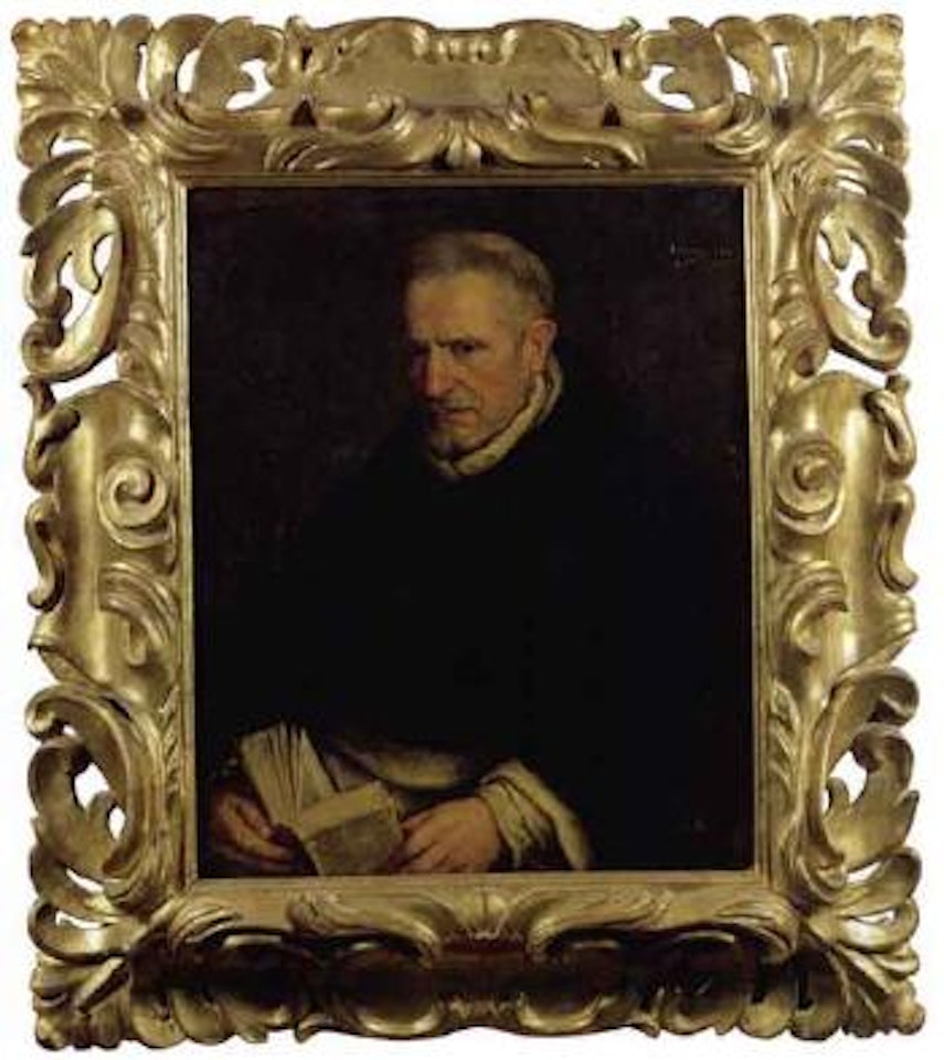 Portrait of monk, possible Fra Paolo Sarpi by Leandro Bassano