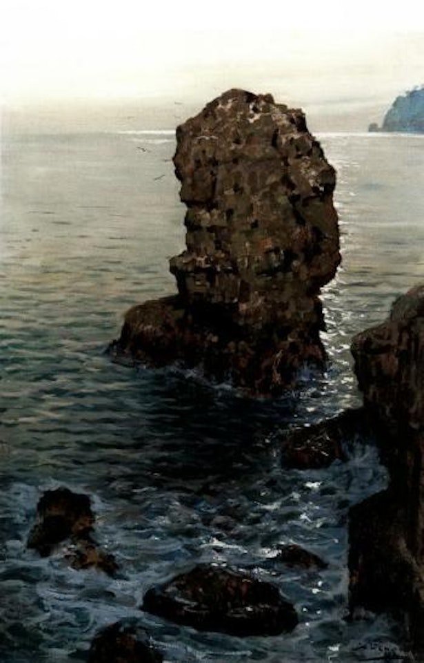 Italian square by Tano Festa