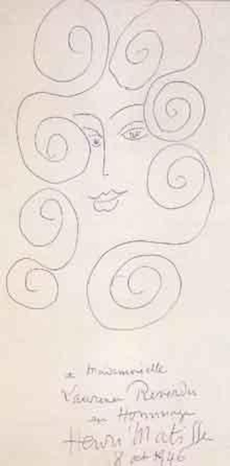 Portrait by Henri Matisse
