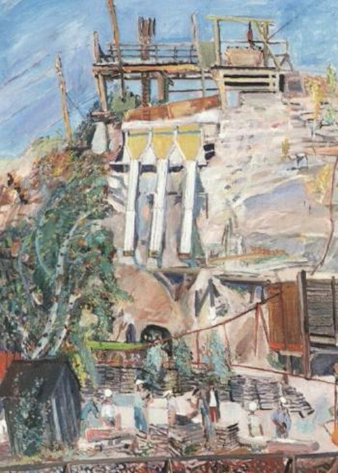 Stone masons by Sven Erixson