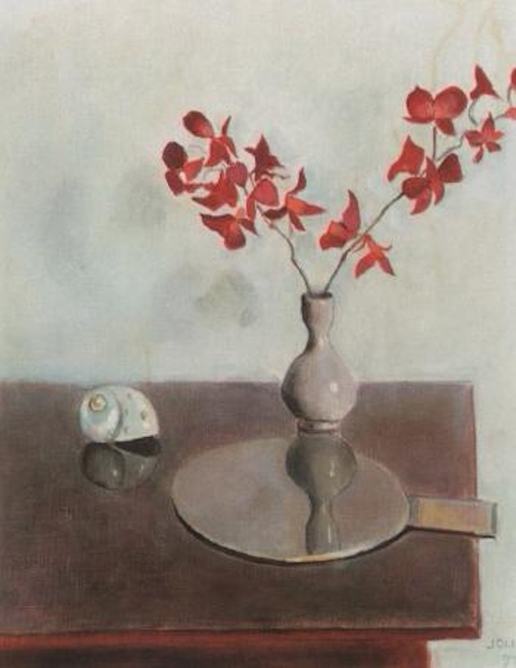 Still life of flowers in vase by Einar Jolin