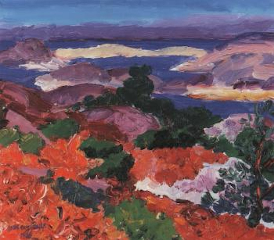 Coastal landscape from Koster by Inge Schiöler