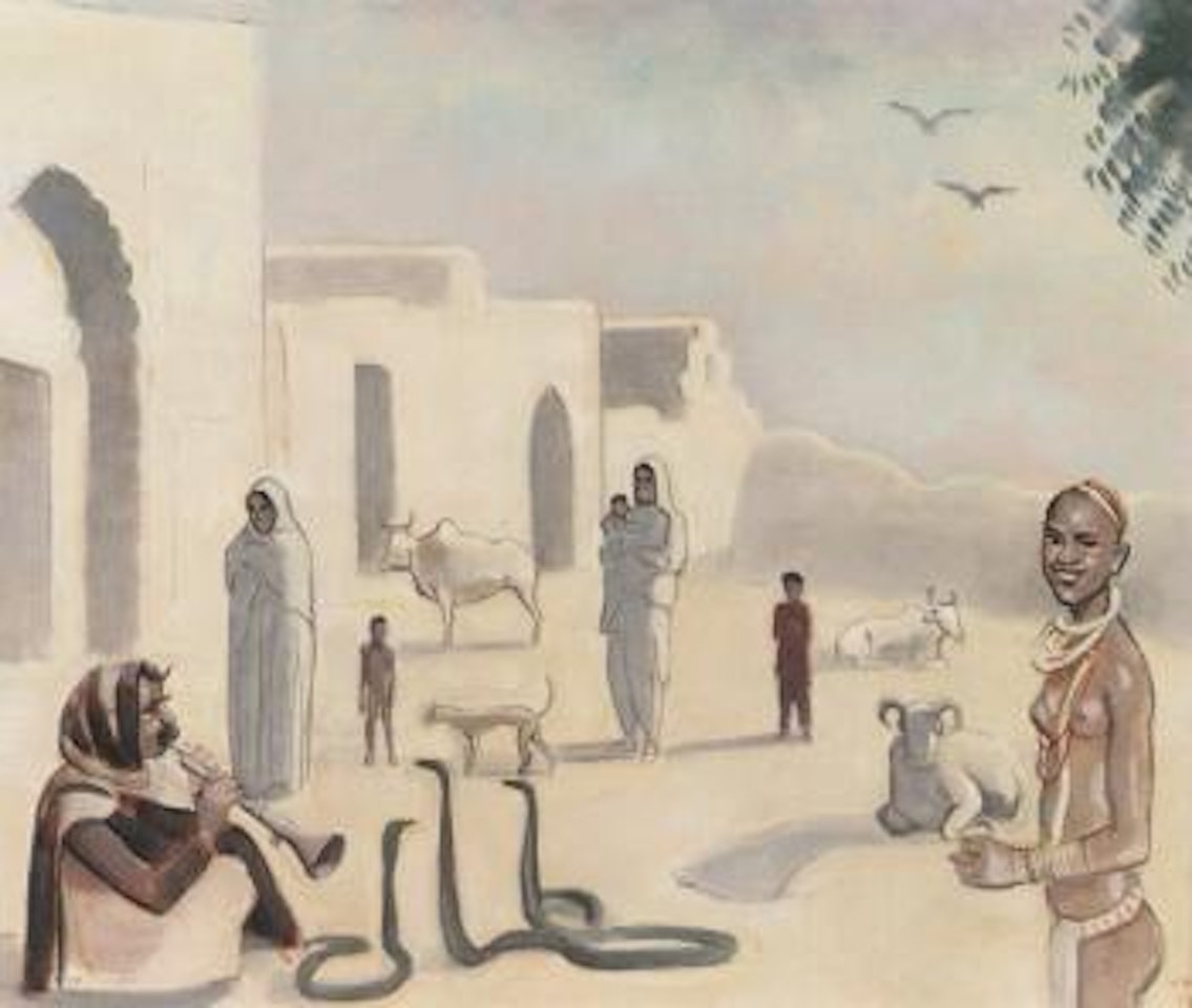 Snake charmers by Einar Jolin