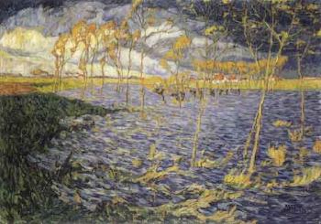 Choppy sea flood - the Mandelvallei by Modeste Huys